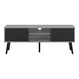 thumbnail of Helloshop26 - Meuble tv design support télé 120 cm panneau de particules mélaminé noir gris clair 03_0005866