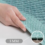 thumbnail of Teppich Outdoor Einfarbig Wetterfest Waschbar Strapazierfähig Balkon Terrasse Küche OEKO-TEX Blau 60x100 cm – ORIANA von Kadima Design