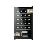 thumbnail of Vinoteca EVVO VT24, capacidad 24 botellas, compresor, 12ºC regulable, auto-defrost, 45 dB, 5 baldas, diseño compacto