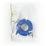 thumbnail of Câble Réseau Cat 5e Sf/utp  Rj45 Mâle - Rj45 Mâle  15 M  Bleu Usage Non Intensif Nedis