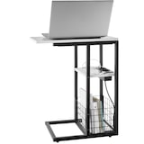 thumbnail of tectake Table d'appoint pour ordinateur portable RHEA - blanc - 405309