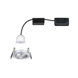 thumbnail of Paulmann LED Einbauleuchte Easy Dim Nova Mini Plus Coin Einzelleuchte schwenkbar  rund 66mm 15° Coin 4,2W 300lm 230V dimmbar 2700K Alu 92974