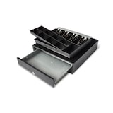 thumbnail of Monepass CD200e2 Cassetto per contanti 410x420mm - 1 milione di cicli - Apertura elettrica tramite connessione RJ11/RJ12 - Nero