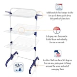 thumbnail of Leifheit Turmtrockner Comfort Tower 420 Weiß