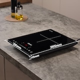 thumbnail of CIARRA enkele inductiekookplaat Inductiekookplaat met 8 kookniveaus VM1TIH
