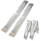 thumbnail of TRUTZHOLM 2 x Auffahrrampe 189 cm Stahl 400 kg klappbar geriffelt rutschfest Verladerampe Rampe