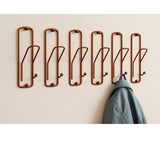 thumbnail of DanDiBo Wandhaken Garderobe Garderobenhaken Kupfer Kleiderhaken Büroklammer 32 cm Klammer Jackenaufhänger Haken