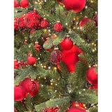 thumbnail of 20 Weihnachtskugeln 6cm Glas Christbaumkugeln Weihnachtsbaumkugeln rot