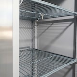 thumbnail of Romux® Kühlschrank mit 1 Tür 74 cm mit Umluftkühlung | Gastro Kühlschrank aus Edelstahl mit 650 L Kapazität - 3 Einlegeböden und 550 W