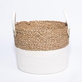 thumbnail of Conjunto de 3 Cestos CÁDIZ Branco e Natural