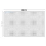 thumbnail of HMF 1456-30 Rasterschaumstoff Würfelschaum, 345 x 550 mm, Double-Size, Koffereinlage, Tabletop, Höhe: 30 mm