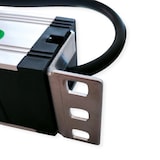 thumbnail of VALUE 19-Zoll-Steckdosenleiste 7fach mit Überlastschutz, 1 HE, Schutzkontakt-Stecker, 1,8 m
