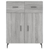 thumbnail of Helloshop26 - Buffet credenza cassettiera armadio mobile contenitore organizer cucina soggiorno salotto rovere Sonoma alto 69,5 x 02_0035416