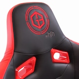 thumbnail of Gaming Stuhl / Bürostuhl GAMEBREAKER SX 04 Stoff / Kunstleder schwarz / rot  hjh OFFICE