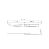 thumbnail of Tramontina coltelli bistecca Classic acciaio inox nero Set 6 Pezzi 12,5 cm