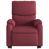 thumbnail of vidaXL Massagesessel mit Aufstehhilfe Weinrot Stoff