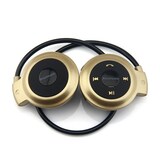 thumbnail of Casque Bluetooth Écouteurs Sans Fil Fm Autonomie 10 Heures Batterie Lithium Or + SD 4Go YONIS