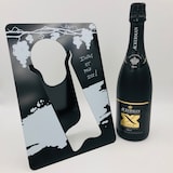 thumbnail of MA CAVE INNOVANTE, présentoir bouteille réinscriptible au crayon craie Wine Show, modèle Classic White, par 1