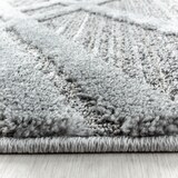 thumbnail of Teppich Wohnzimmer 3D Boho Modern Waschbar Strapazierfähig Esszimmer OEKO-TEX Grau 120x170 cm Schadstoffgeprüft – GENF von Kadima Design