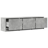 thumbnail of vidaXL TV-Schrank LED Betongrau 140x34x40 cm Holzwerkstoff