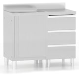 thumbnail of Armarios de cocina comercial 2 unidades acero inoxidable