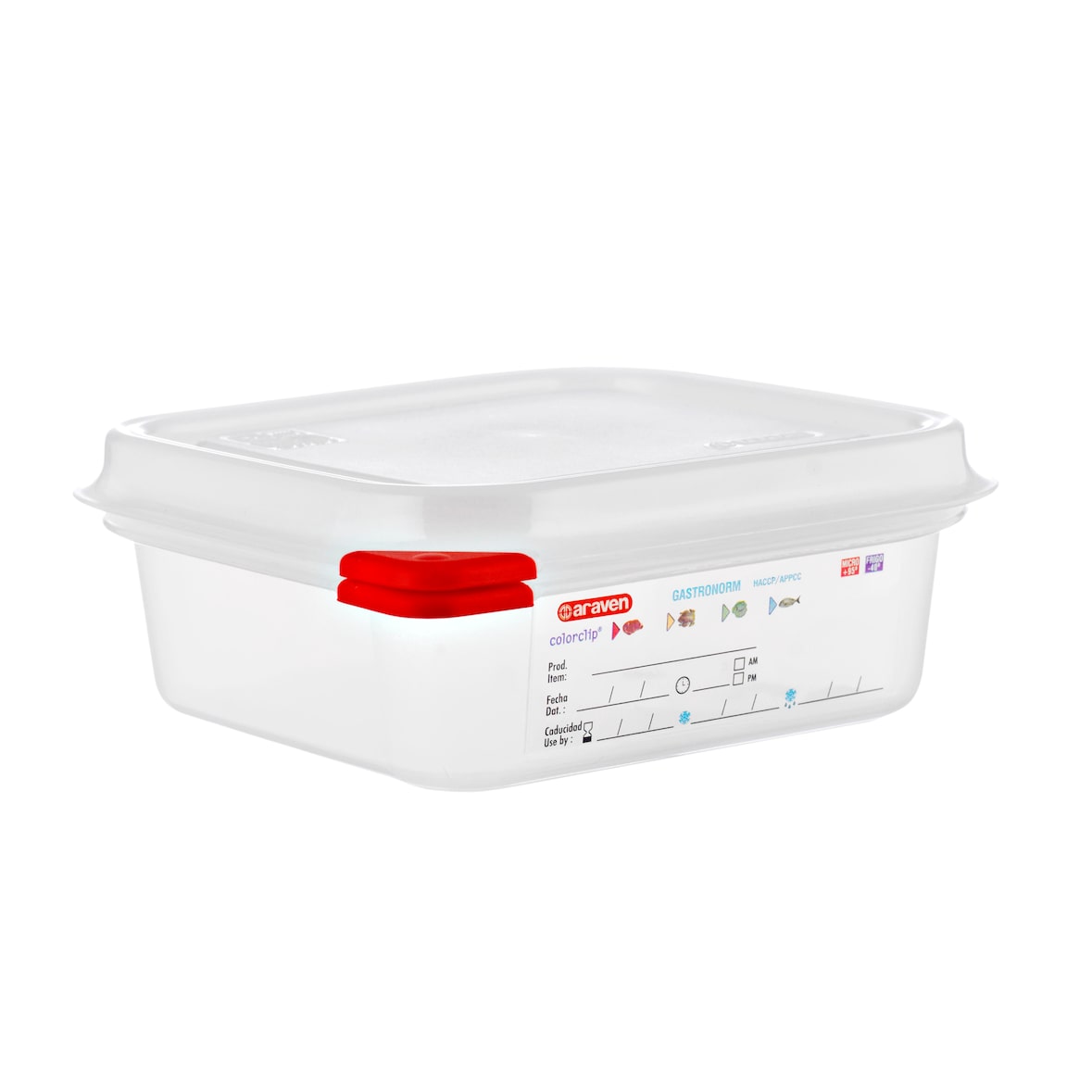 Hermetico Gastronorm GN1/6 65mm 1,1 l  Araven