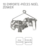 thumbnail of Zenker Patisserie Ausstecher-Set, 10-tlg., Ausstechform, Ausstech Form, Plätzchen Ausstecher, Weißblech Verzinnt, 7731