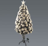 thumbnail of WellHome - Glasfaser-Weihnachtsbaum mit 135 warmweißen LED-Lichtern und 8 Farbfunktionen, Höhe 120 cm.