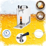 thumbnail of Komplett Set - Zapfanlage, Bierzapfanlage, Bierzapfen PYGMY 20/K mit Membranpumpe, 1-leitig Trockenkühlgerät aus Edelstahl, 25 L/h, Zapfkopf:Dreikant