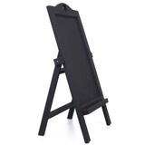 thumbnail of Reclamebord HWC-E51, krijtbord, 66x37x27cm Shabby-Look Vintage ~ donkergrijs