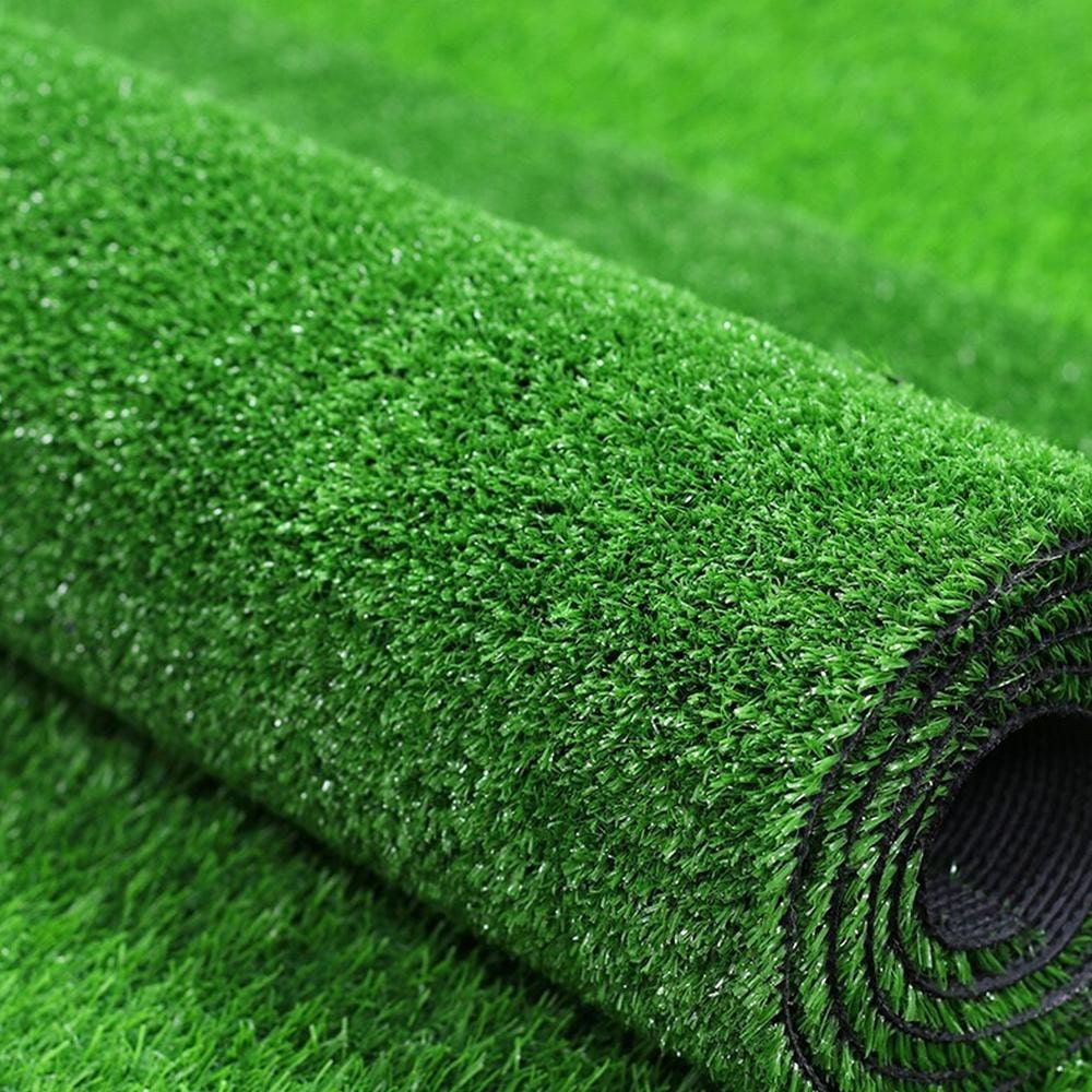Césped artificial 2m X 10m 7mm de altura alta densidad color verde