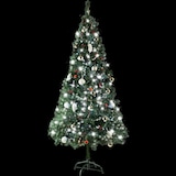 thumbnail of tectake Árvore de Natal artificial na cor verde com suporte de metal  Verde