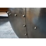 thumbnail of Couchtisch Mango Massivholz / Metall 60x43x60 cm Industrial Style Rund, Design Wohnzimmertisch mit Stauraum, Moderner Loungetisch Sofatisch