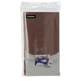 thumbnail of 10 lots de 1 Nappe, aspect tissu, non tissée "soft selection" 120 cm x 180 cm marron