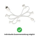 thumbnail of Illu Party Lichterkette für Außen Garten 30m weiß 30 bunte LED Kugellampen