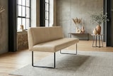 thumbnail of KAWOLA Esszimmerbank ELEEN Leder beige 243cm