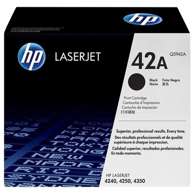 HP 42A Tonerkartusche 1 Stück(e) Original Schwarz