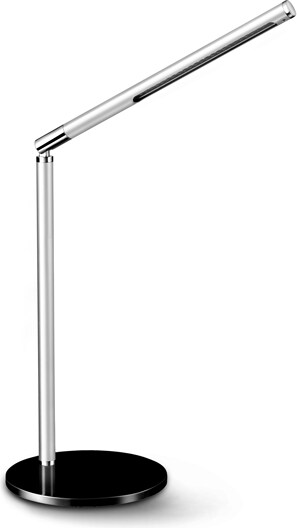 CEP Schreibtischlampe Ecoline CLED-100 Schwarz, Grau Metallic