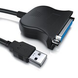 thumbnail of CSL USB auf Parallel Adapter LPT 25pol., Druckerkabel Adapterkabel, Plug and Play, schwarz