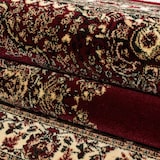 thumbnail of Teppich Waschbar Orient-Design Modern Strapazierfähig Esszimmer Flur Rot 200x290 cm OEKO-TEX Schadstoffgeprüft – ALETSCH von Kadima Design