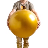 thumbnail of WellHome - Bola de Navidad Inflable Dorada de Ø45cm con Ventosa y Accesorios