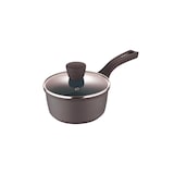 thumbnail of 3claveles - 16cm diameter, 1,3 liter gegoten aluminium steelpan met deksel, antiaanbaklaag