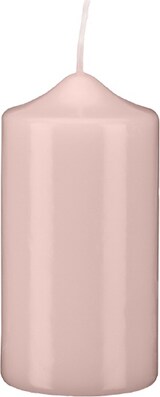 thumbnail of Stumpen Kerzen Taupe Rosa 30 x Ø 8 cm, 6 Stück getauchte Stumpenkerzen mit Spitzkopf in RAL Qualität