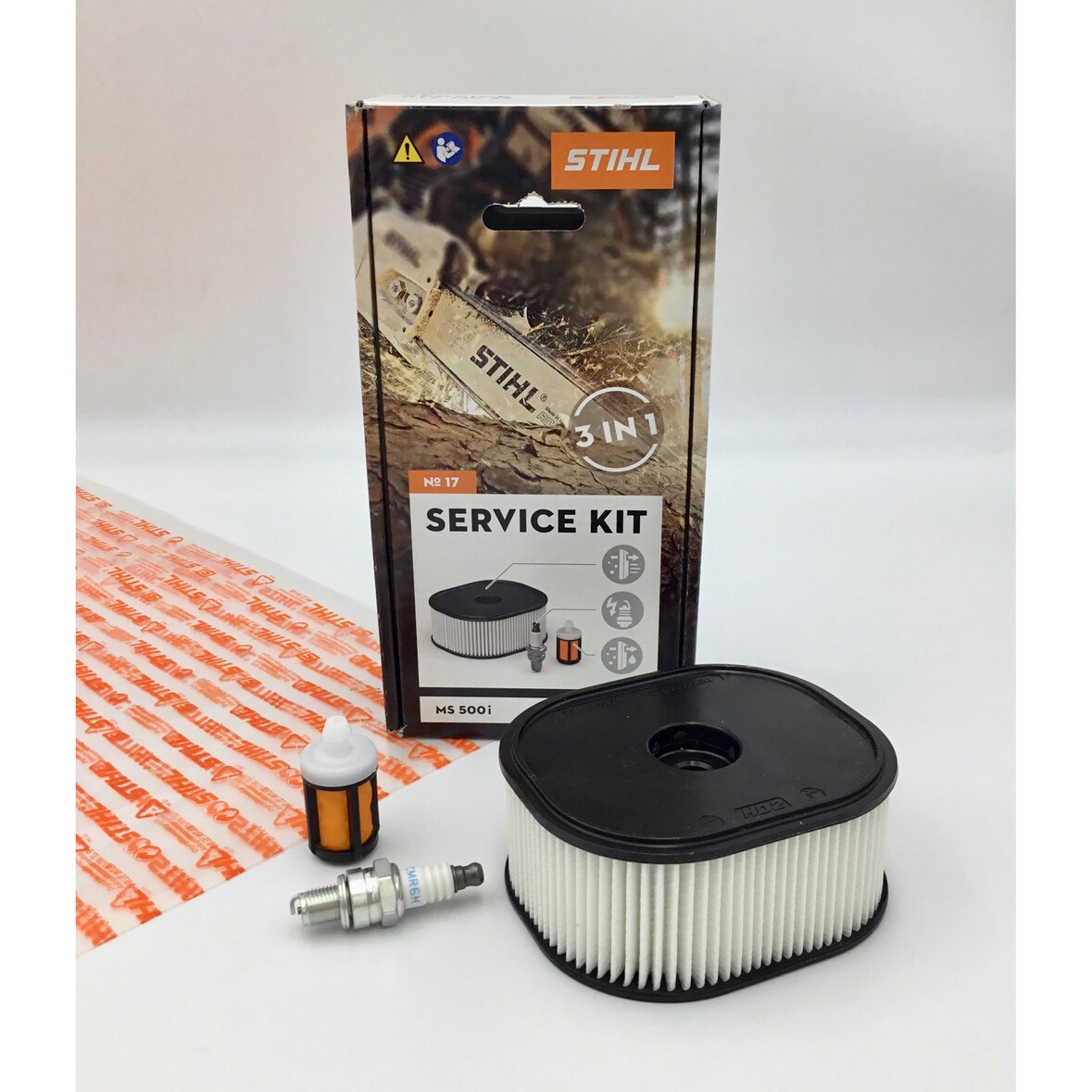 STIHL Service Kit 17 MS 500i 11470074101 Filter, Zündkerze