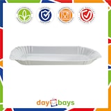 thumbnail of DayBays 1000 Stk. Pommes-Schalen KU60 ca. 15x23x2 cm laminiert weiß ohne Beschichtung