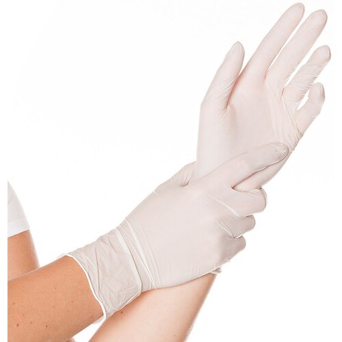 HYGONORM Nitril-Handschuh ALLFOOD SAFE, L, weiß, puderfrei 250 Stück