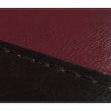 thumbnail of 6er-Set Esszimmerstuhl Stuhl Küchenstuhl klassisch und zeitlos  | HxBxT 90x43x56cm | Sitzhöhe 45cm |  Kunstleder  |  dunkle Beine |  Schwarz-Rot