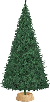 thumbnail of vidaXL Weihnachtsbaumkragen Braun 90 x 90 x 28 cm Wasserhyazinthe