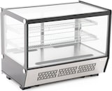thumbnail of Kühlvitrine - Arbeitsplatte - Gebogenes Glas - 4 Seiten - Weißes Glas - 0 / +12 °C - 160 lt - 88x56,8x68,6h cm