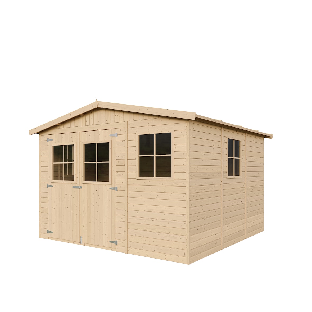 Caseta de jardín M335 – 303 x 297 cm – 9 m², sin suelo